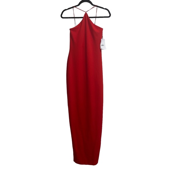 NEW NWT Nookie Trinity Maxi Gown In Cherry Red - Picture 3 of 11